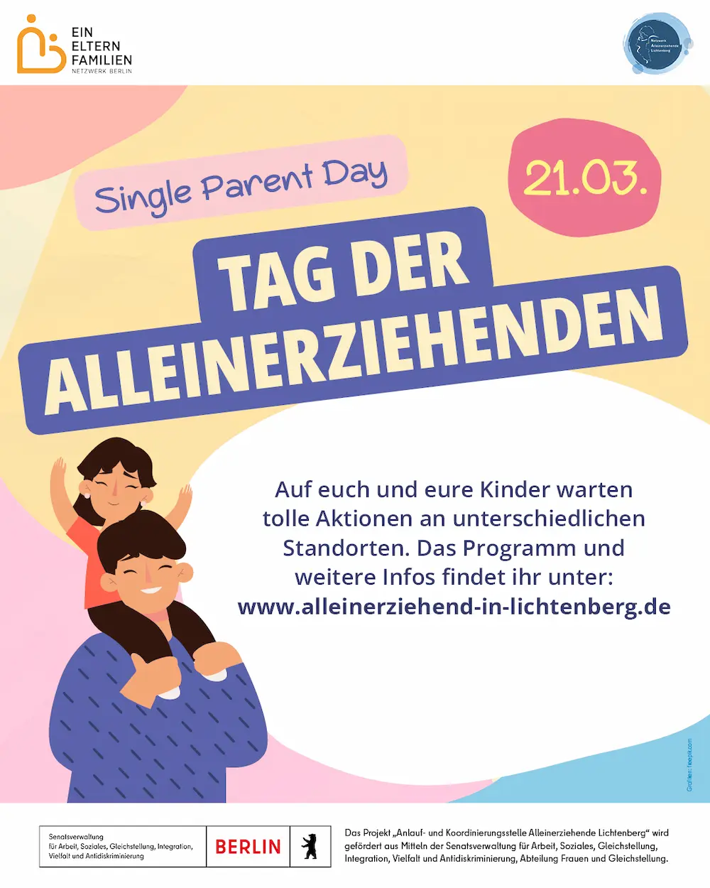 Plakat Tag der Alleinerziehenden 240312 socialmedia