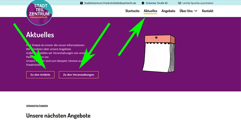 Screenshot 2 aktuelles