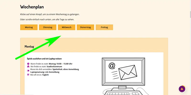 Screenshot 4 wochenplan