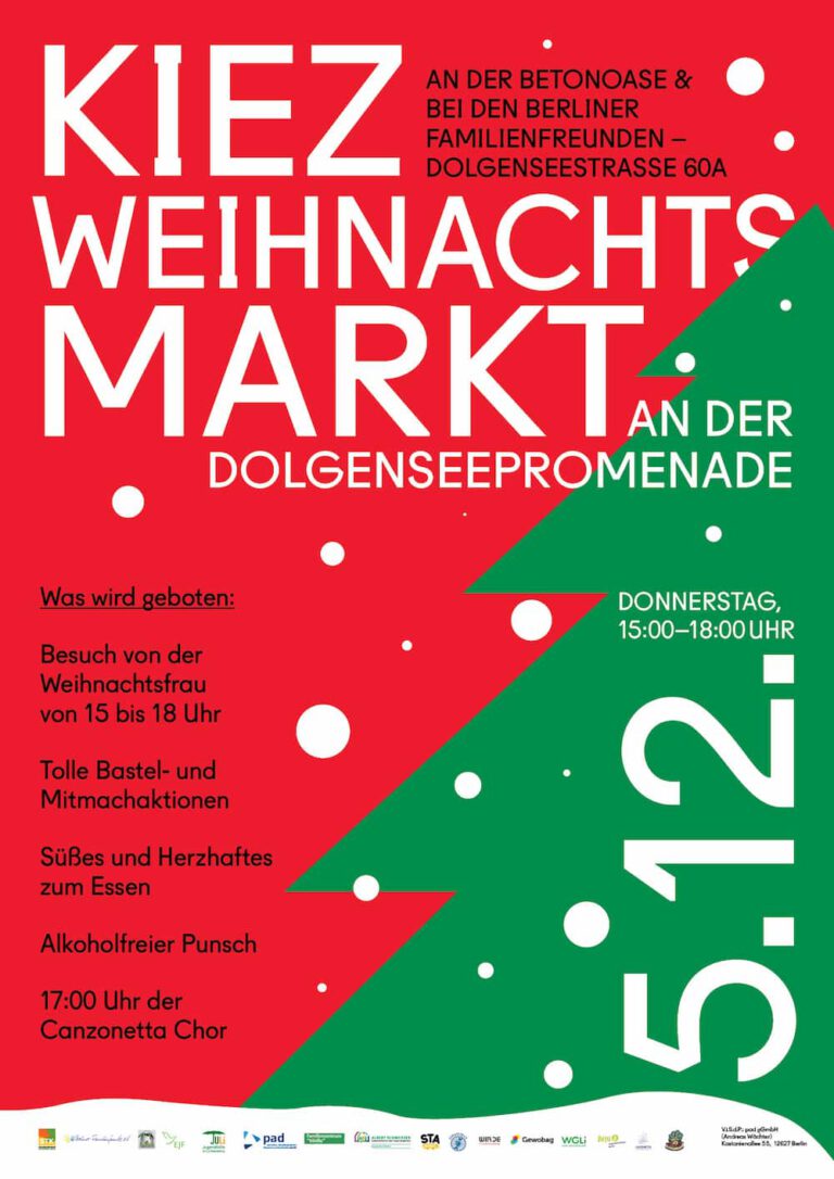 Weihnachsmarkt 2024 Plakat