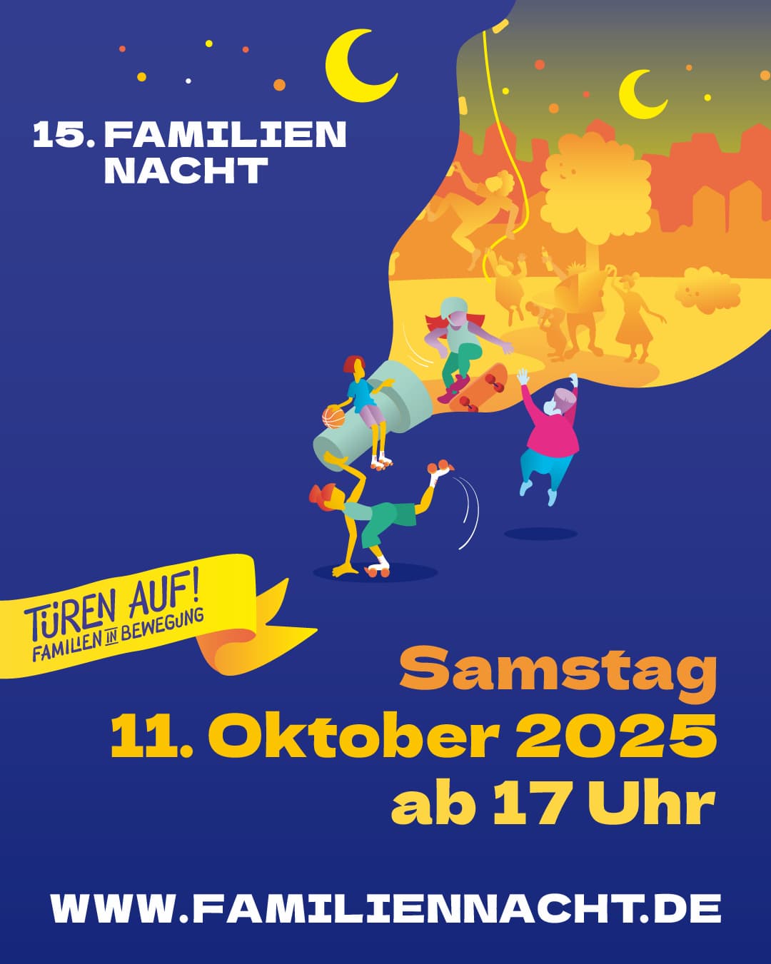 Samstag, 11.Oktober: Familiennacht